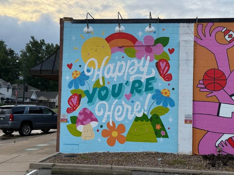 mural in Ponca City by artist unknown.