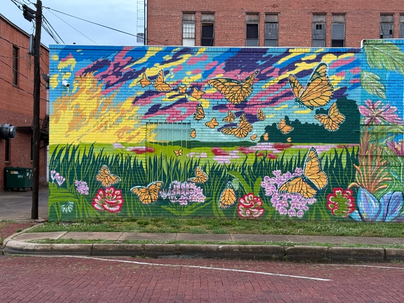 mural in Ponca City by artist unknown.