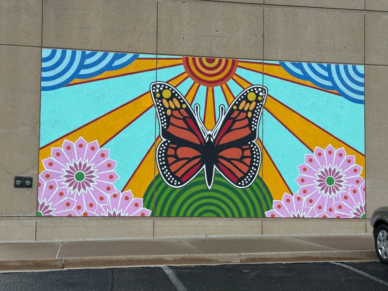 mural in Ponca City by artist unknown.