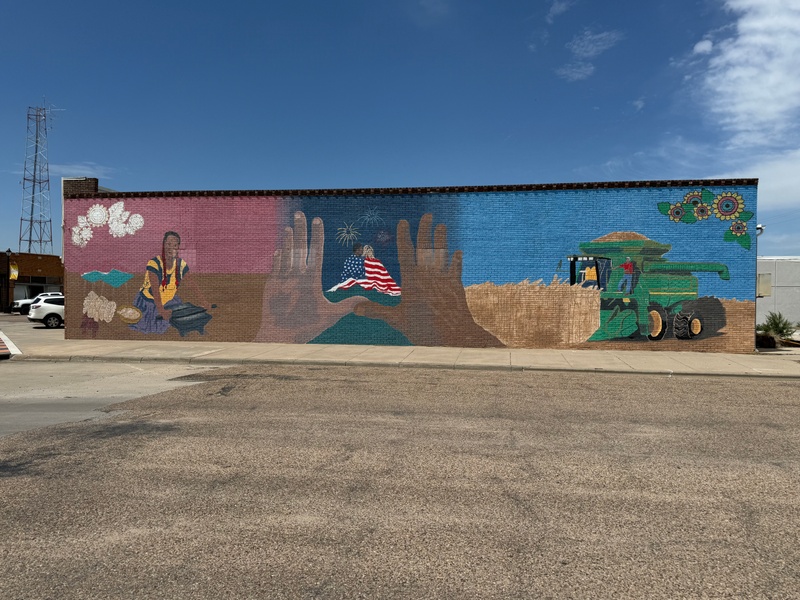 mural in Ulysses by artist unknown.