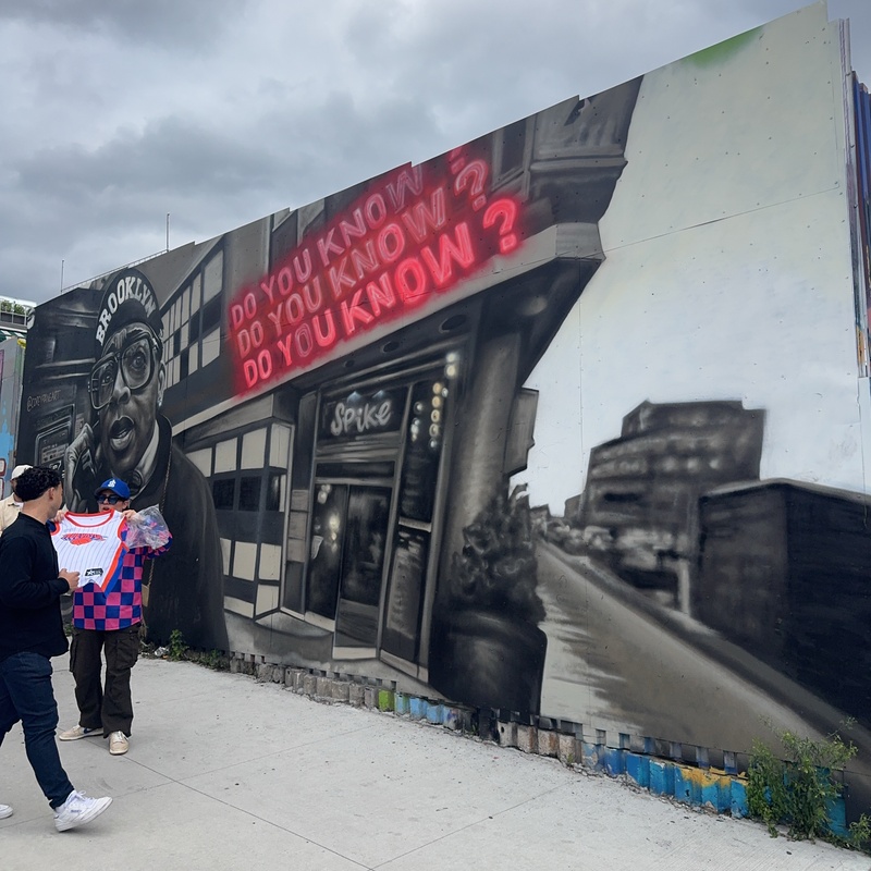mural in Brooklyn by artist Corey Pane.