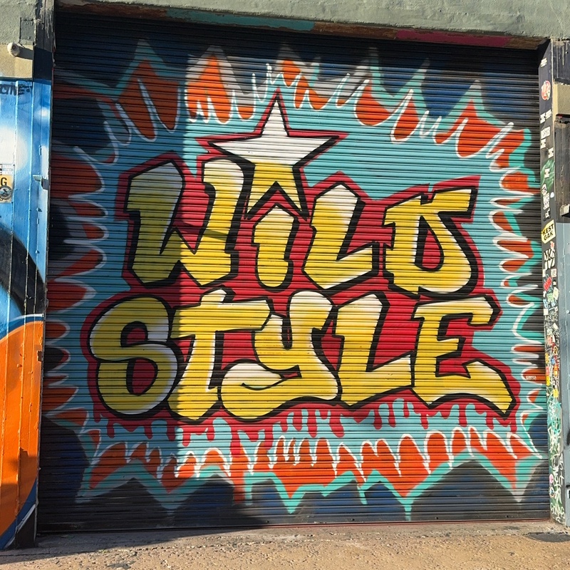 mural in Brooklyn by artist unknown.