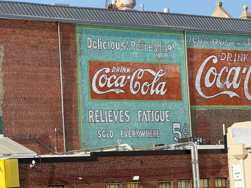 mural in McPherson by artist unknown.