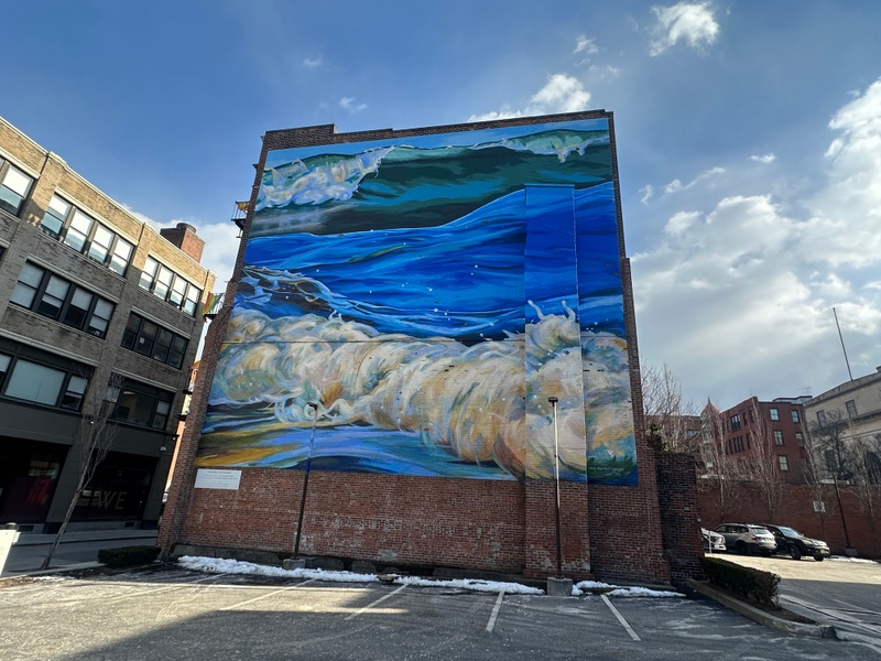 mural in Providence by artist unknown.