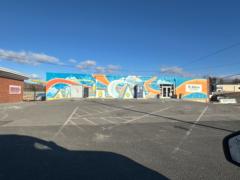 mural in Staunton by artist unknown.