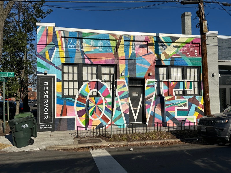 mural in Richmond by artist unknown.