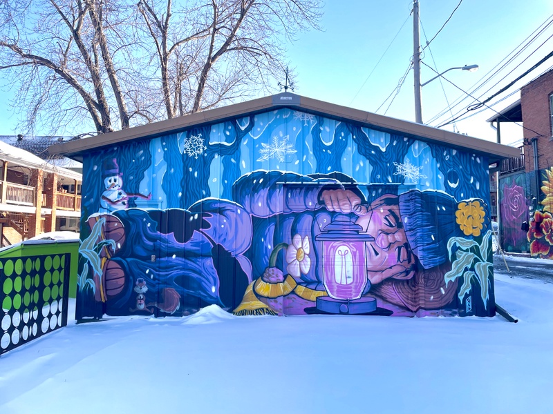 mural in  by artist Kobi Nolan.