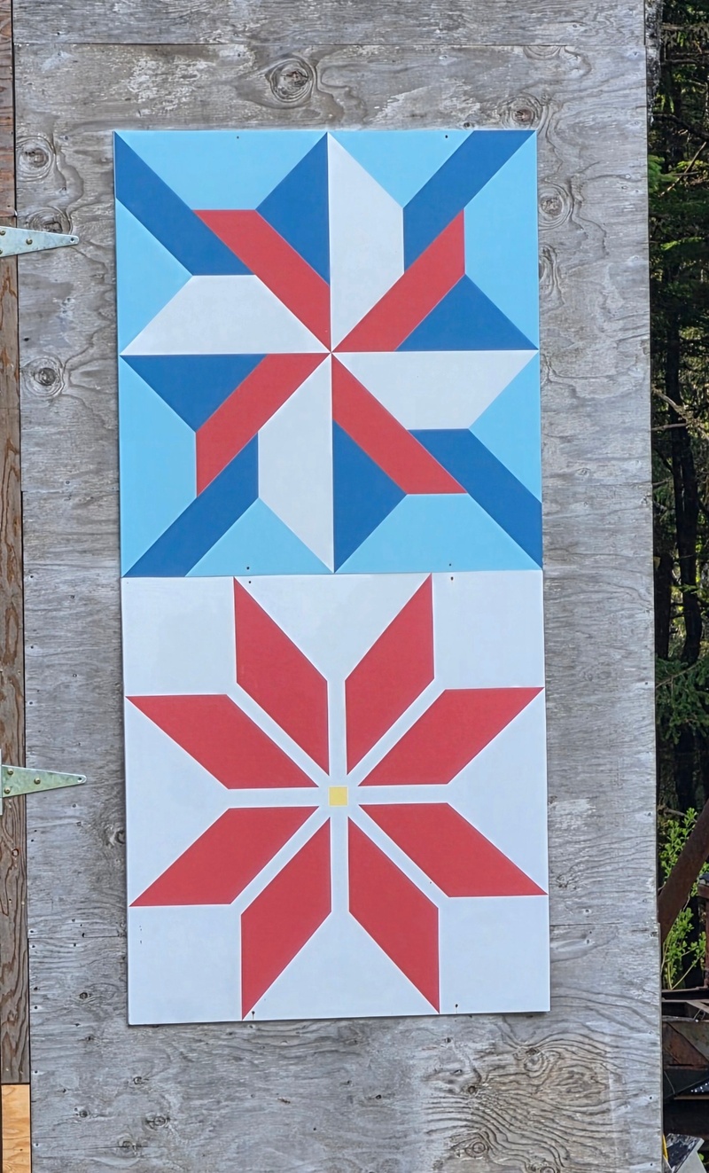 mural in Haines by artist unknown.