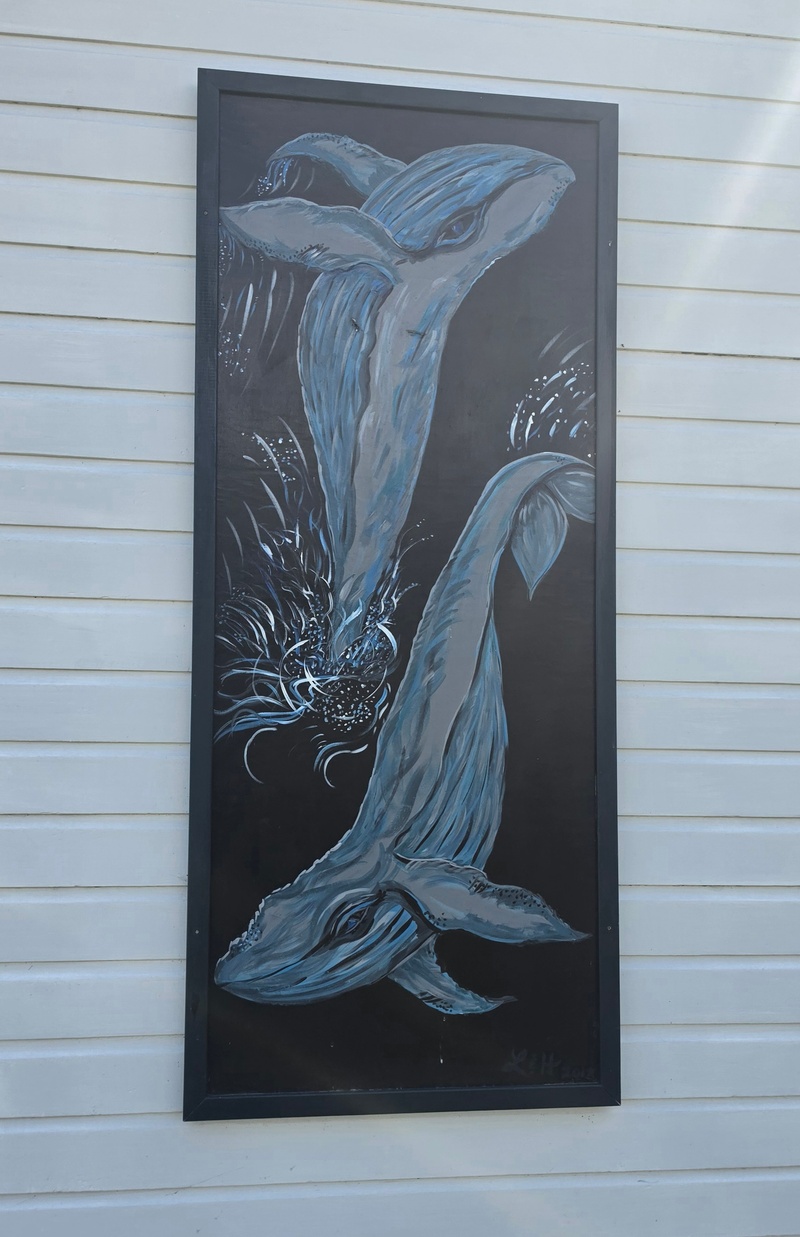 mural in Haines by artist unknown.