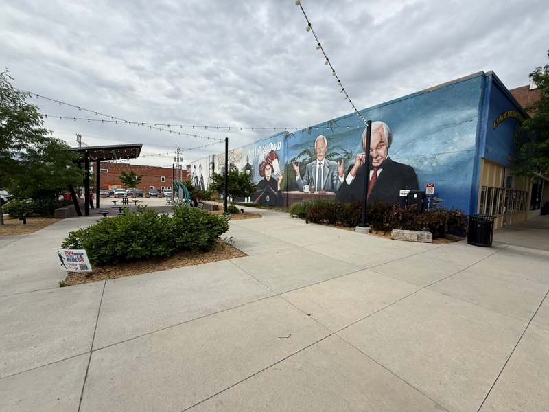 mural in Norfolk by artist unknown.