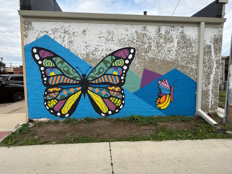 mural in Madison by artist unknown.