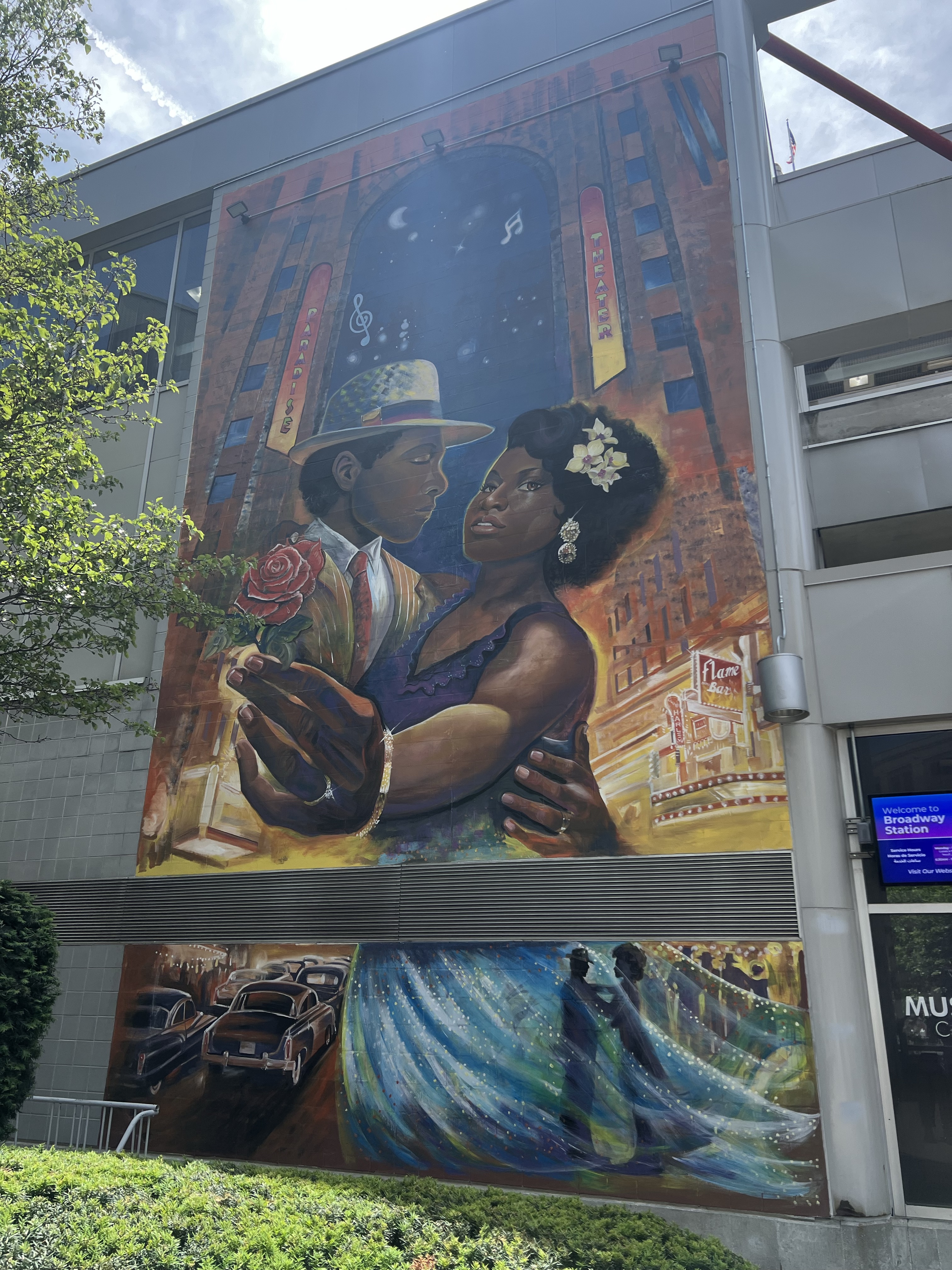 mural in Detroit by artist Chazz.