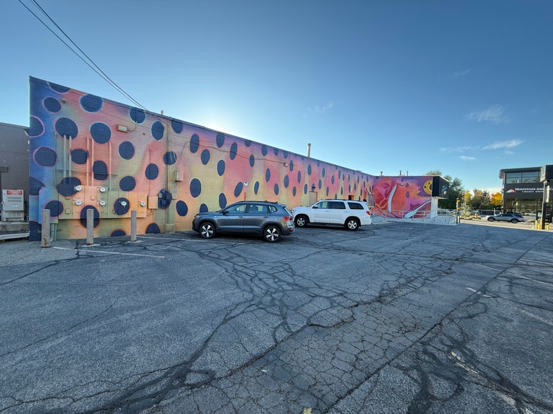 mural in Salt Lake City by artist unknown.