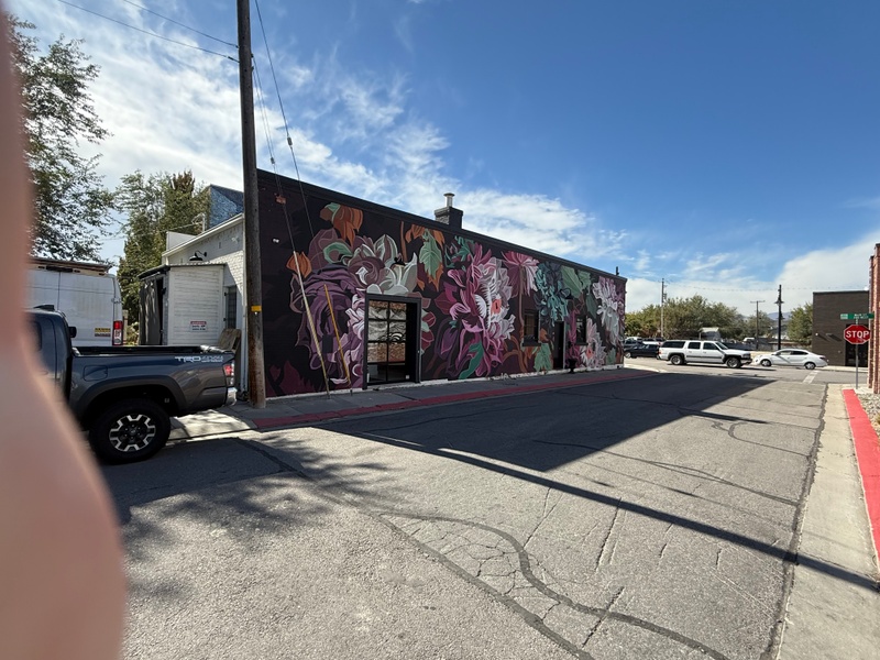 mural in Midvale by artist unknown.