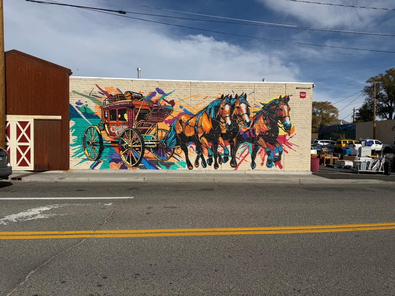 mural in Carson City by artist unknown.