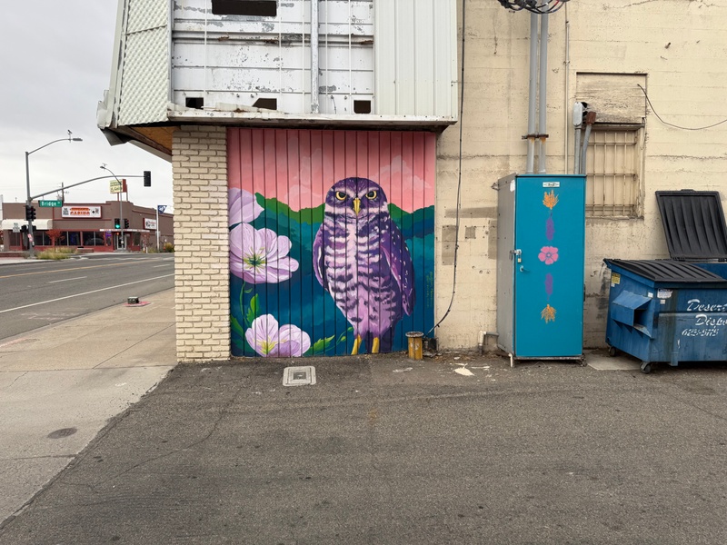 mural in Winnemucca by artist unknown.