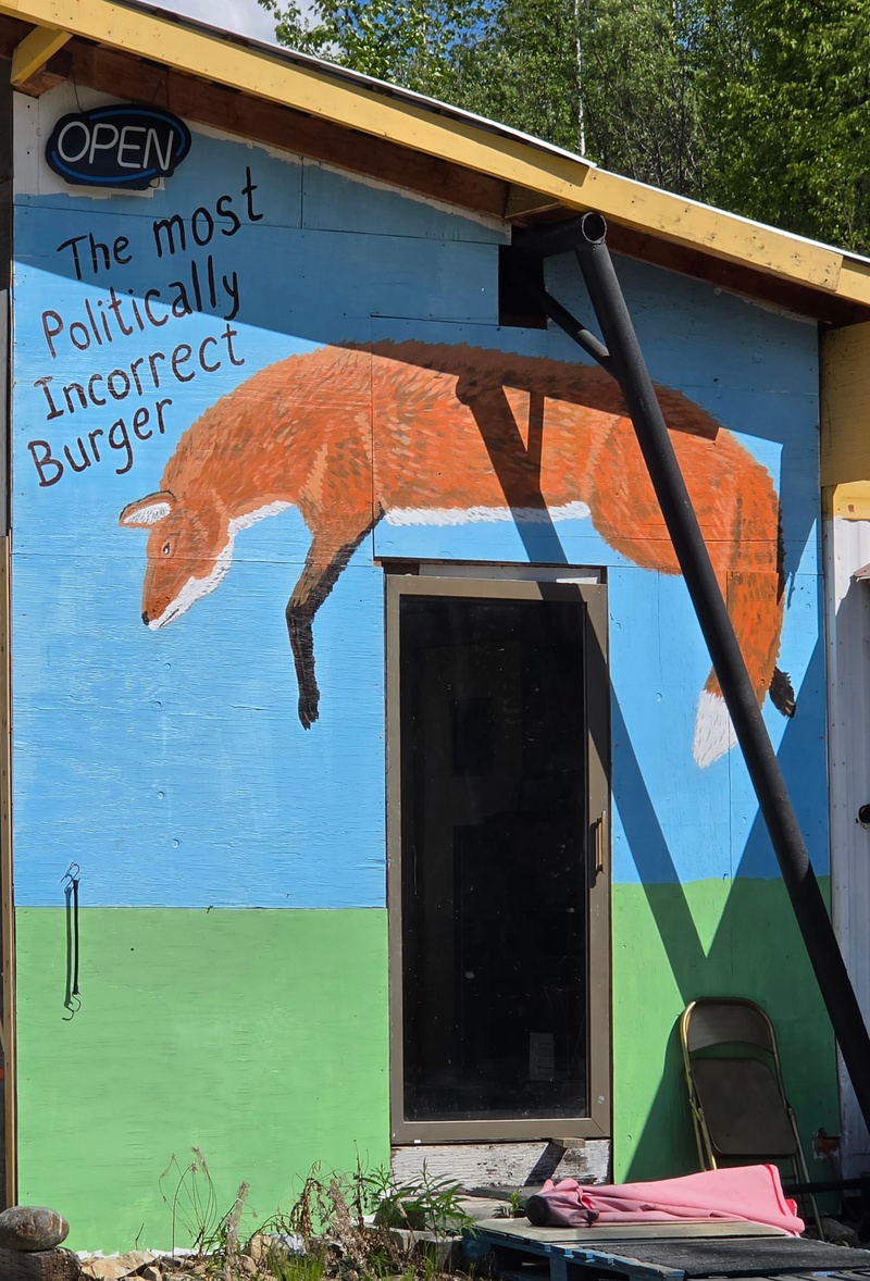 mural in Fairbanks by artist unknown.