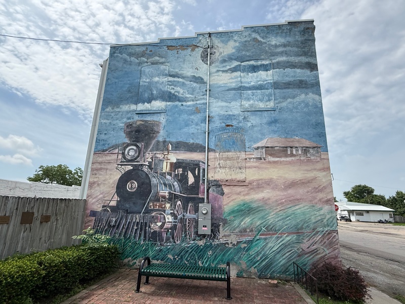 mural in Melcher-Dallas by artist unknown.
