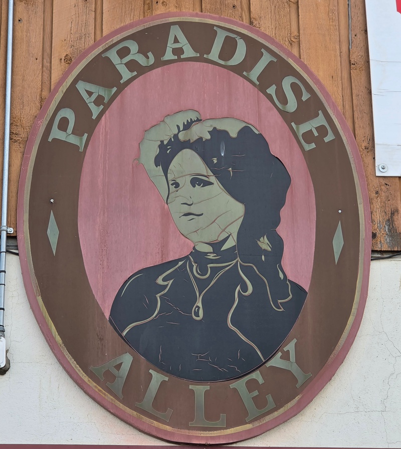 mural in Whitehorse by artist unknown.