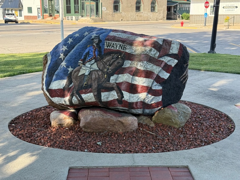 mural in Corydon by artist unknown.