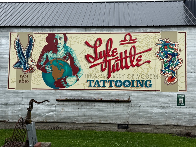 mural in Millerton by artist unknown.