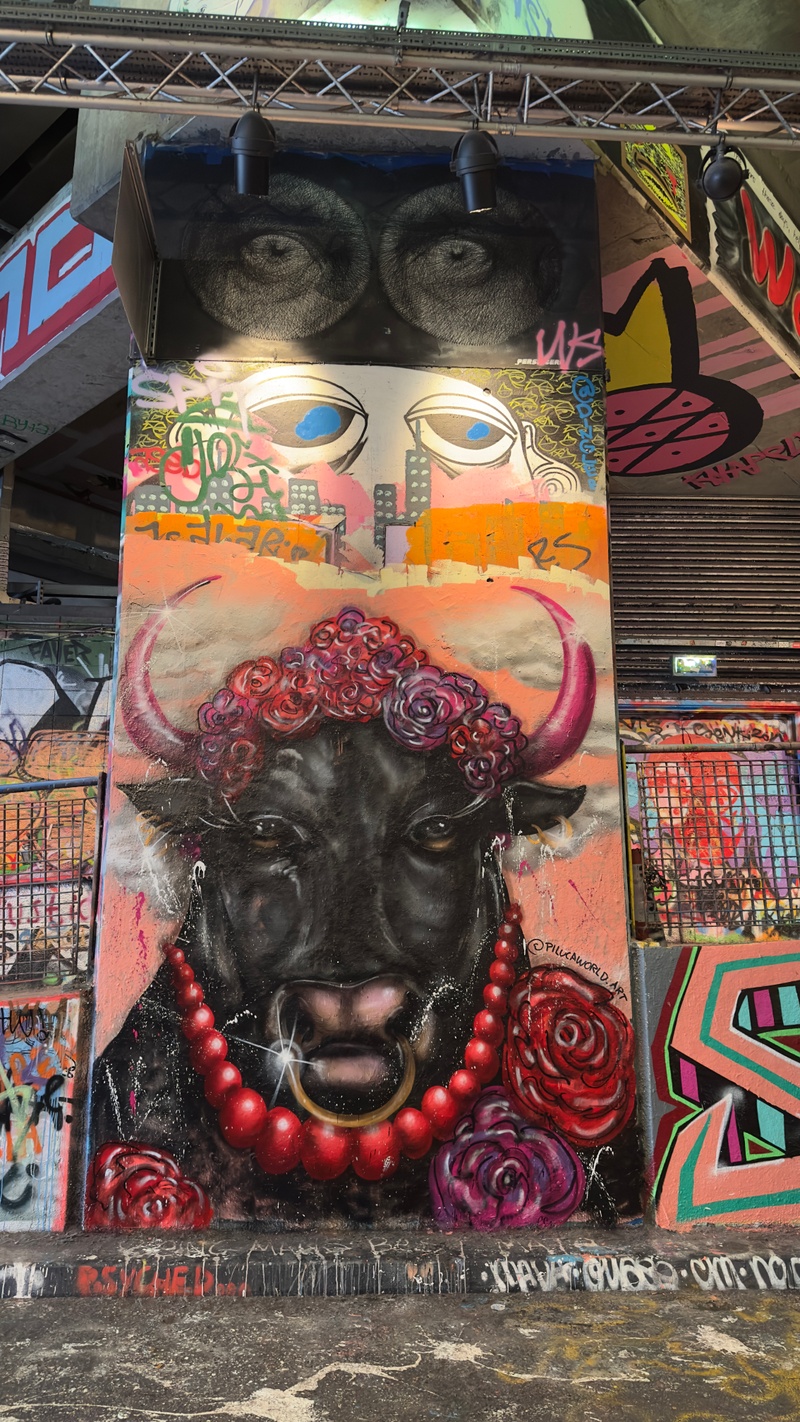 mural in  by artist unknown.