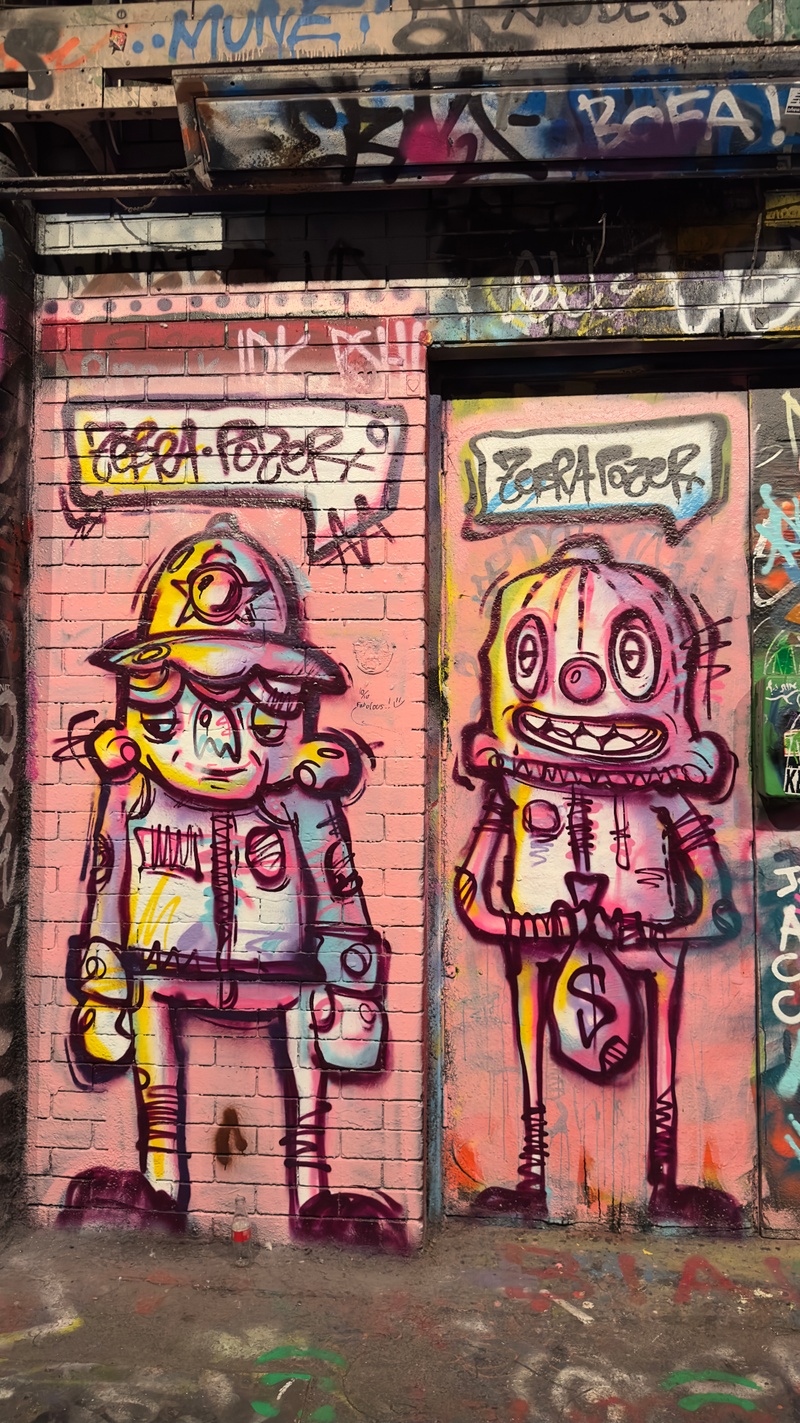 mural in  by artist unknown.