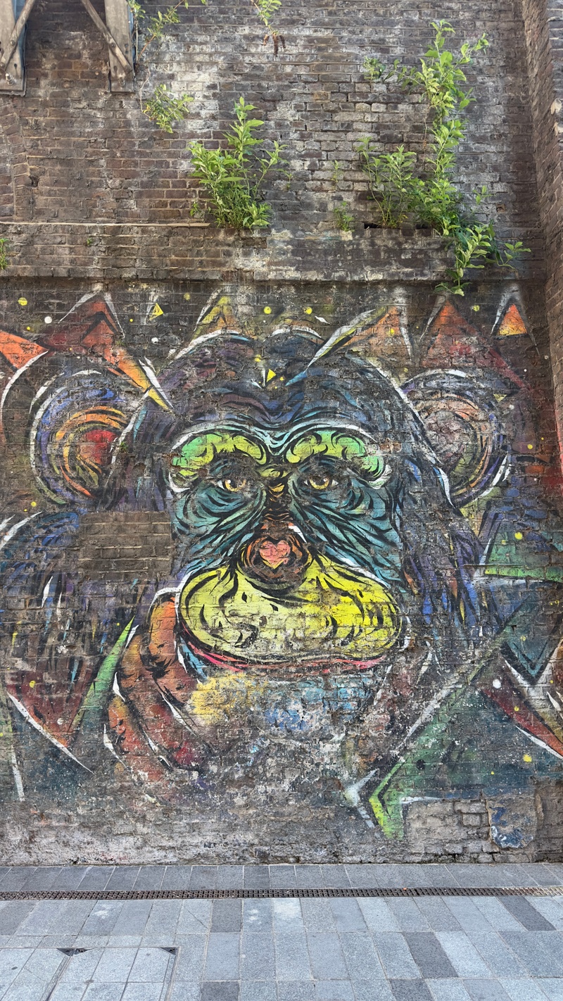 mural in  by artist unknown.