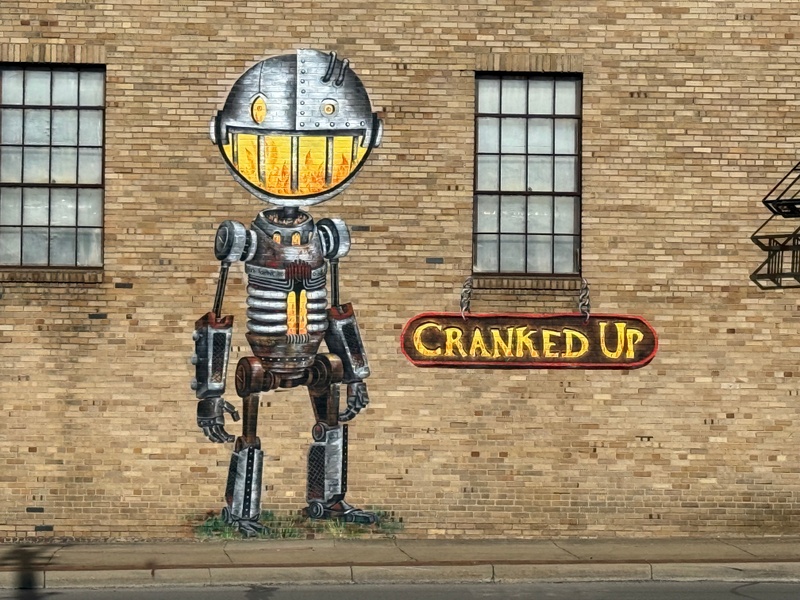 mural in Ashland by artist unknown.