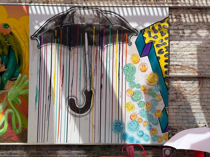 mural in Louisville by artist unknown.