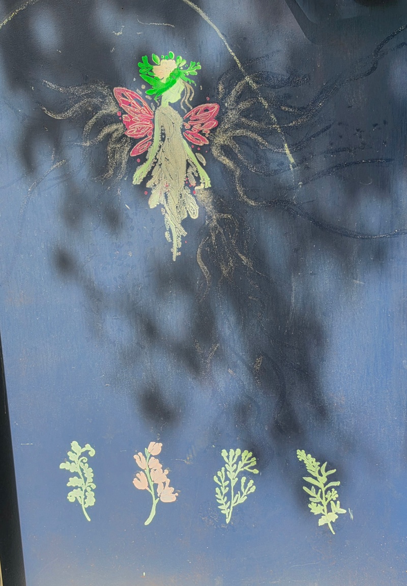 mural in Fairbanks by artist unknown.
