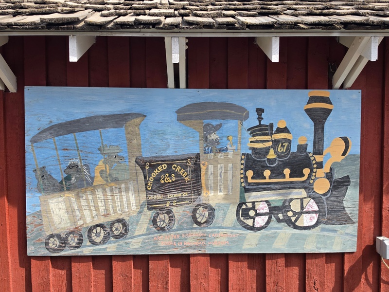 mural in Fairbanks by artist unknown.