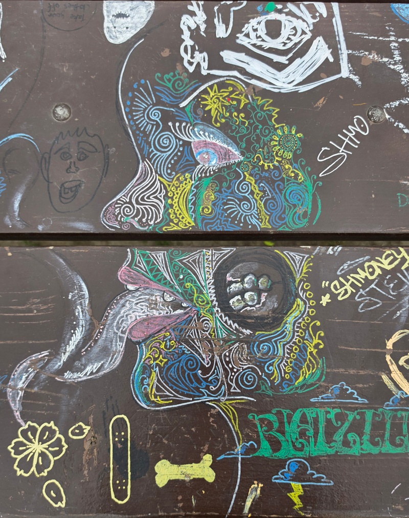 mural in Fairbanks by artist unknown.