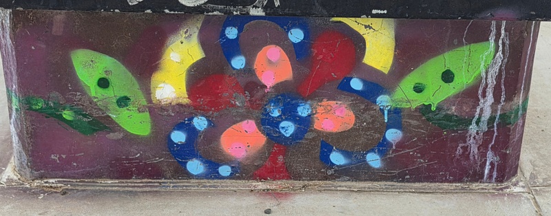 mural in Fairbanks by artist unknown.