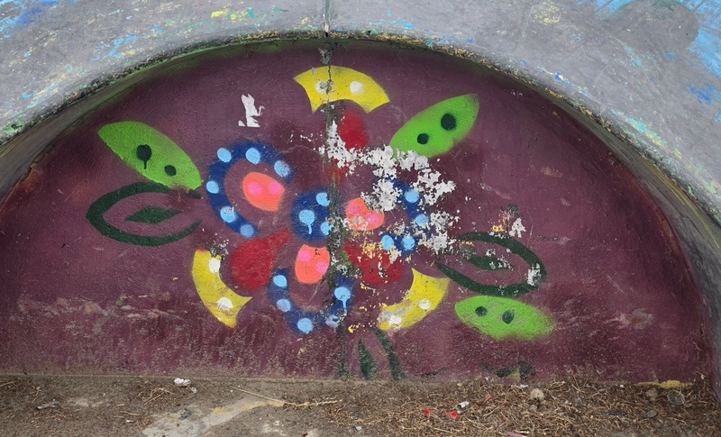 mural in Fairbanks by artist unknown.