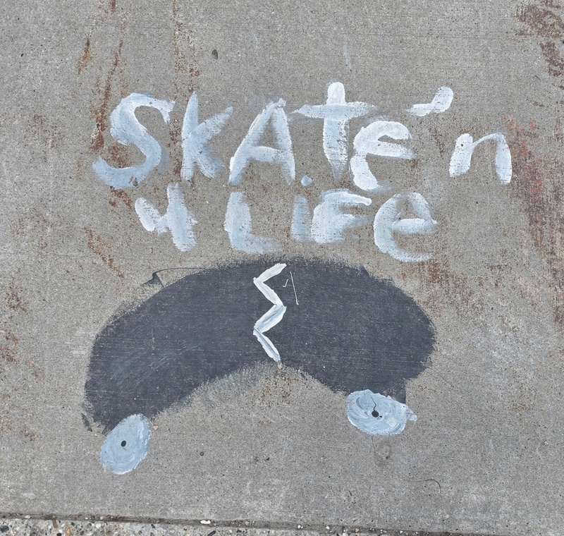 mural in Fairbanks by artist unknown.
