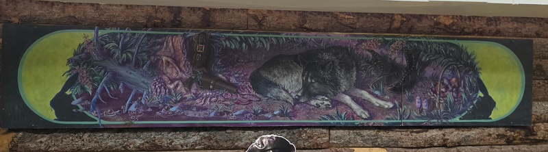 mural in Fairbanks by artist unknown.