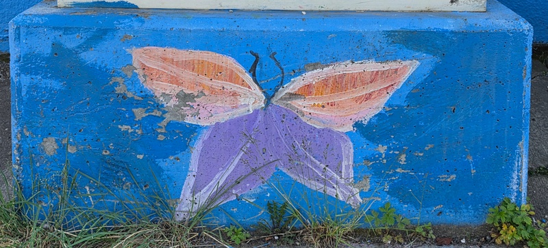 mural in Fairbanks by artist unknown.