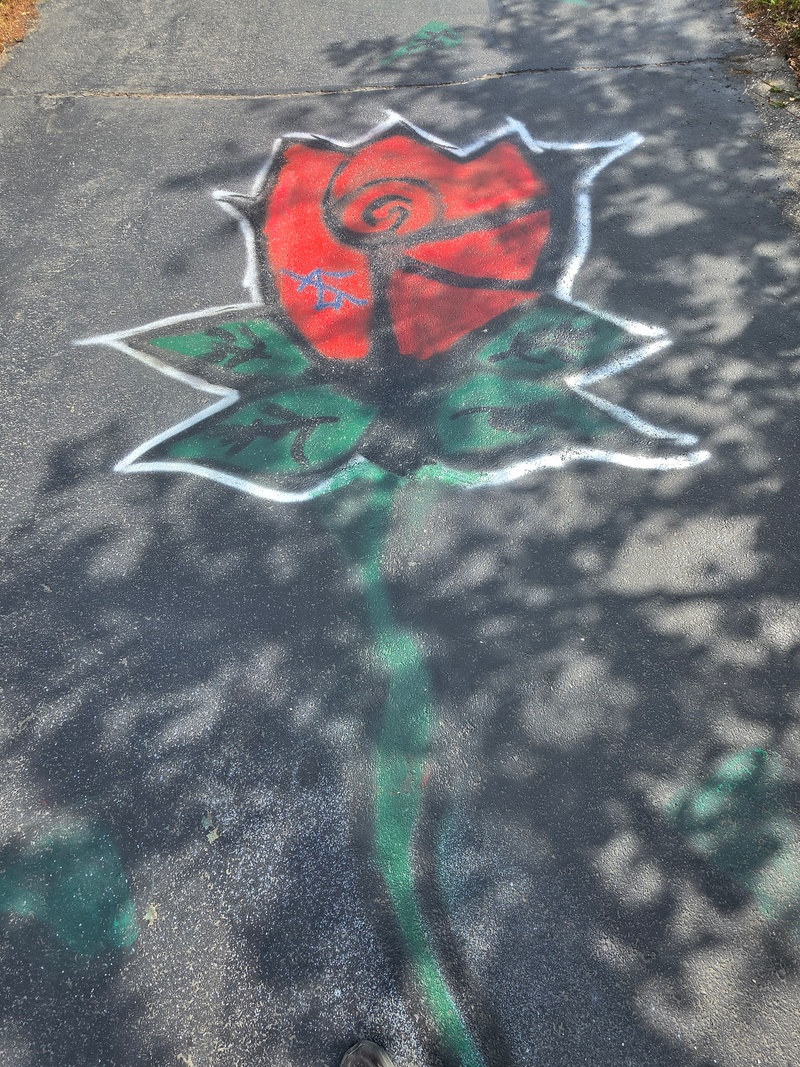 mural in Fairbanks by artist unknown.