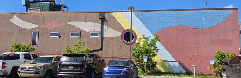 mural in Fairbanks by artist unknown.