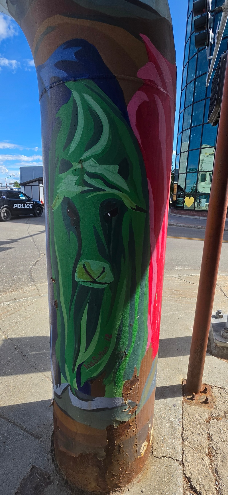 mural in Fairbanks by artist unknown.