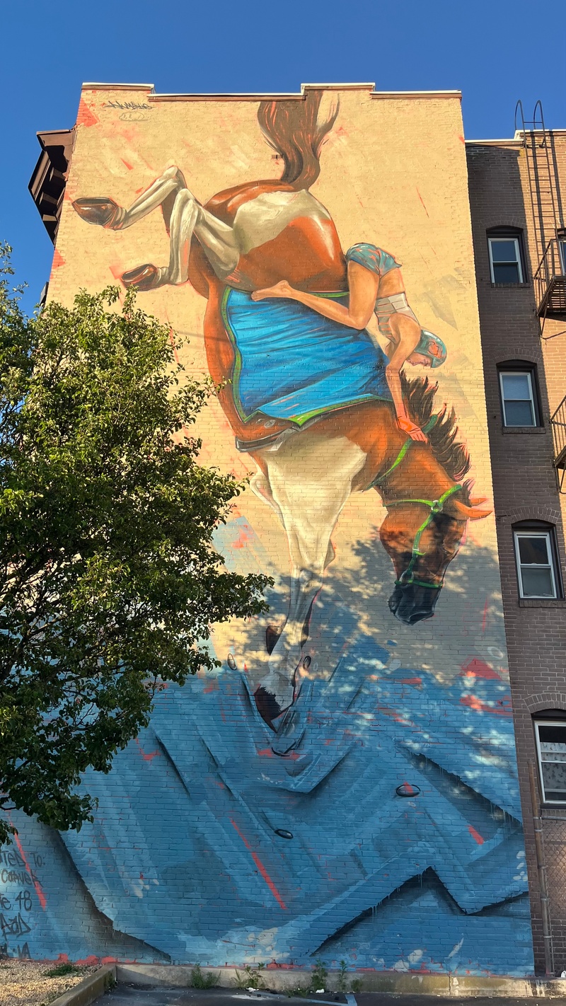 mural in Atlantic City by artist unknown.