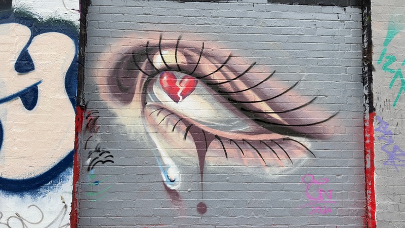 mural in  by artist unknown.