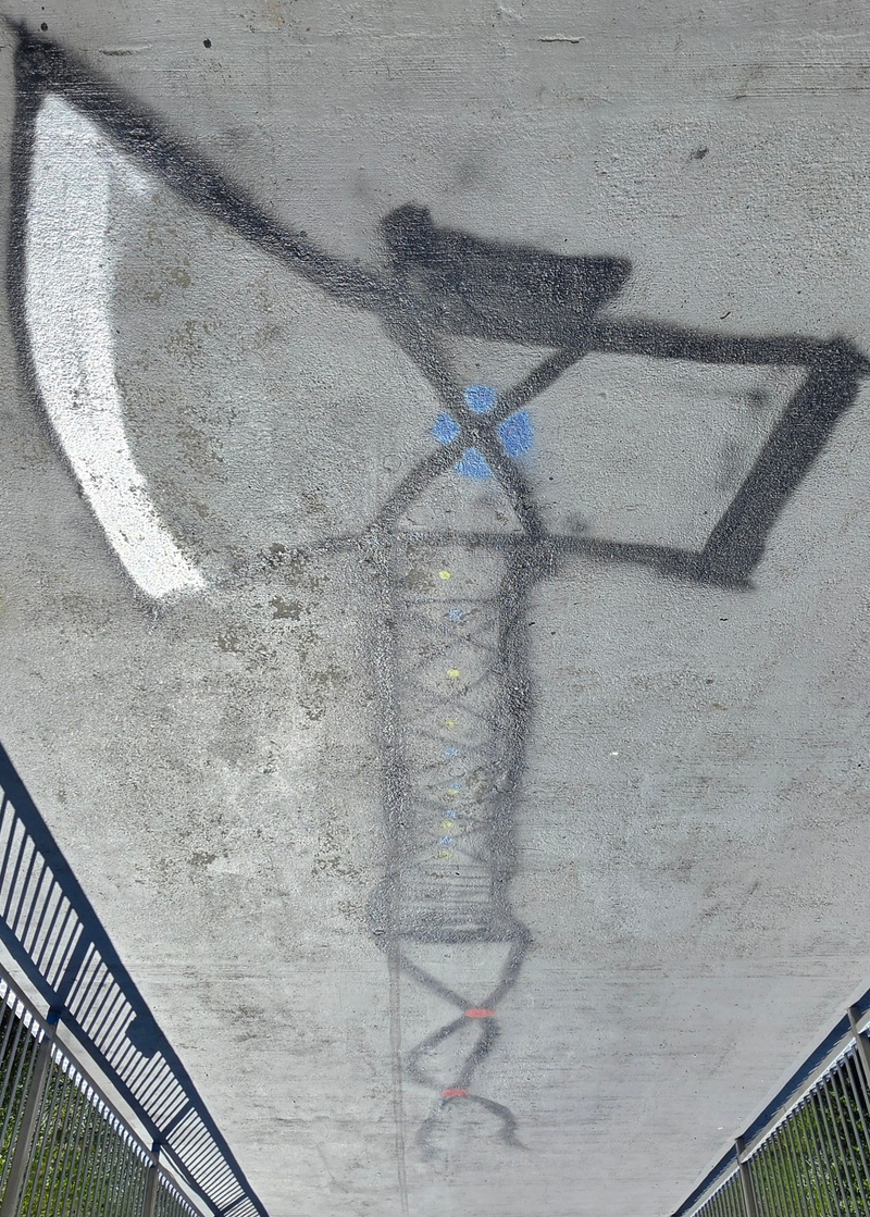 mural in Fairbanks by artist unknown.