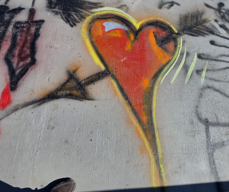 mural in Fairbanks by artist unknown.