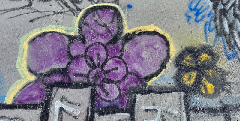 mural in Fairbanks by artist unknown.