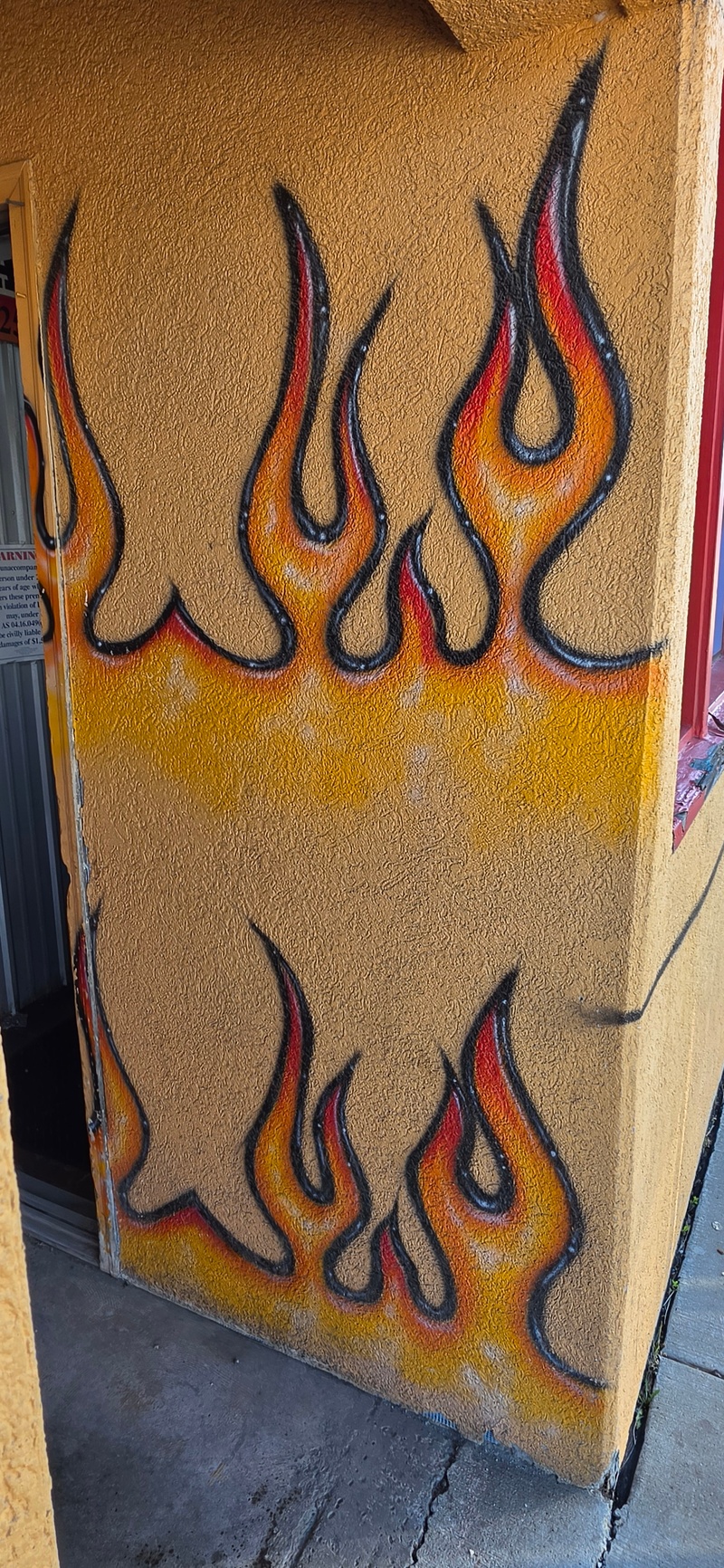 mural in Fairbanks by artist unknown.