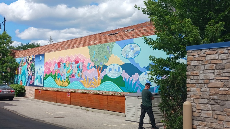 mural in Chicago by artist Cyd Smillie.