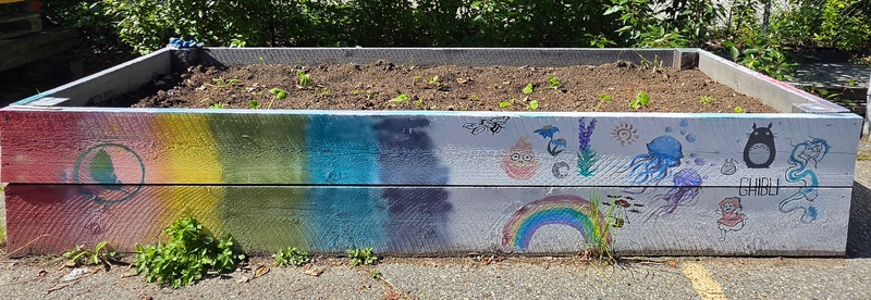 mural in Fairbanks by artist unknown.