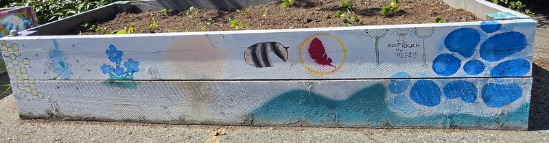 mural in Fairbanks by artist unknown.